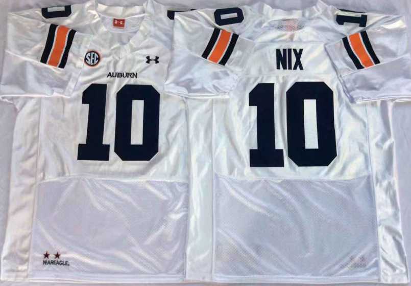 Auburn Tigers 10 Bo Nix White College Football Jersey,We sell and wholesale Auburn Tigers 10 Bo Nix White College Football Jersey on line form chian!